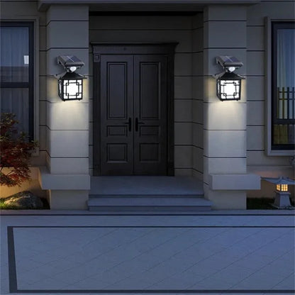Outdoor Solar Sensor Light