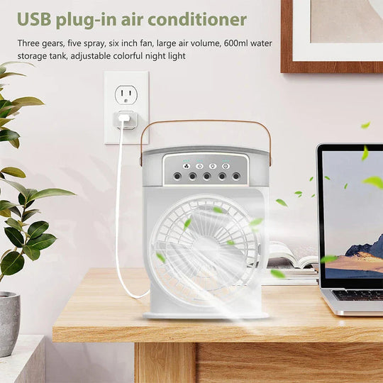 Mini AC Cooler - for Home & Office - 🥶 Instant Cooling 🥶⭐⭐⭐⭐⭐